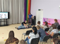 Проведено занятие с педагогическими работниками образовательного учреждения дошкольного образования