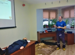 06 февраля состоялось занятие по подготовке инструкторов массового обучения навыкам оказания первой помощи работникам организаций.