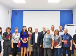 Вручение документов и присвоение новой квалификации